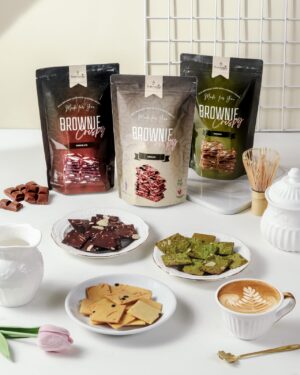 Brownies Crispy Ubi Coklat